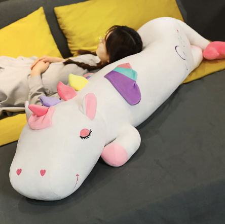 poupée licorne géante