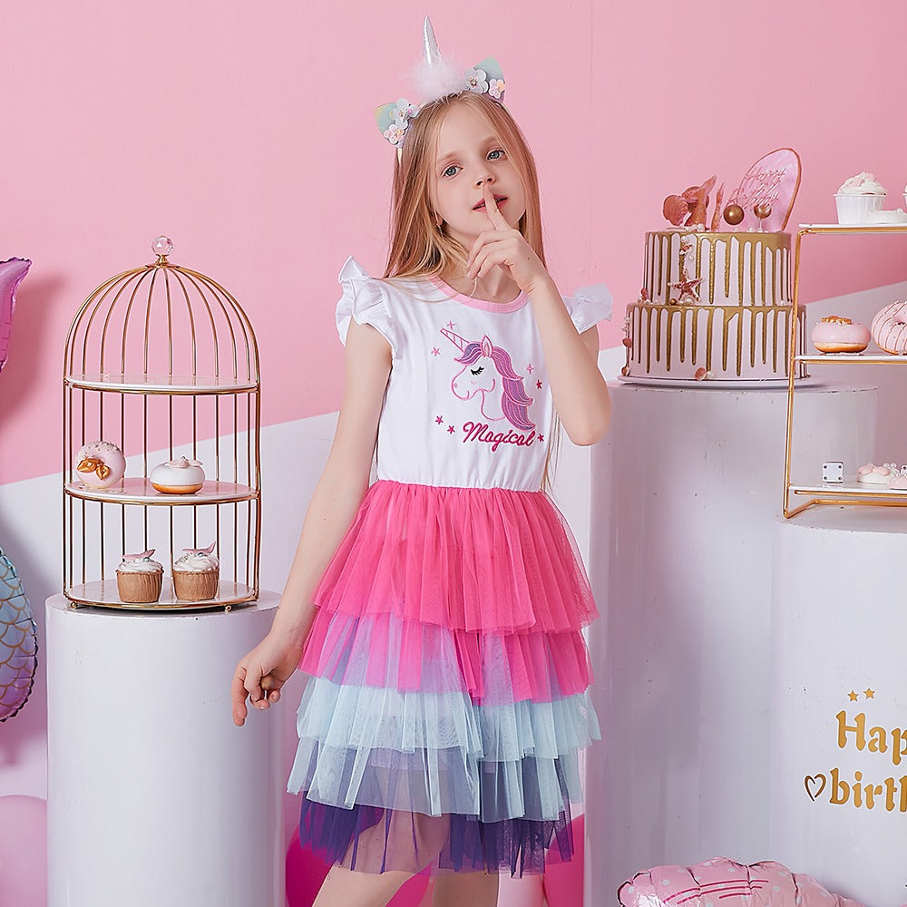 robe magique licorne emoji enfant