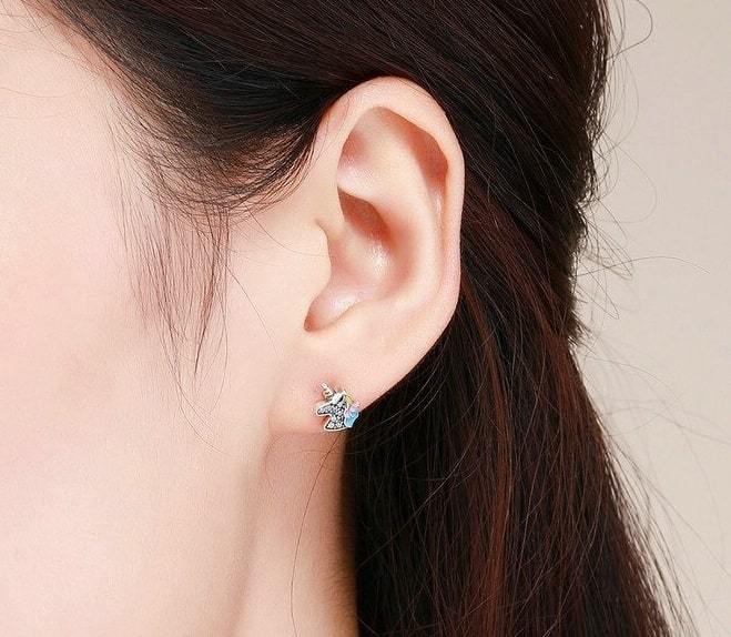 Bijoux Argent Licorne Fantaisie