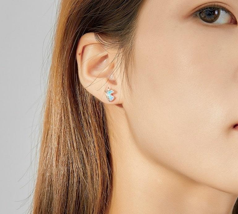 Licorne Or Boucles d'Oreilles