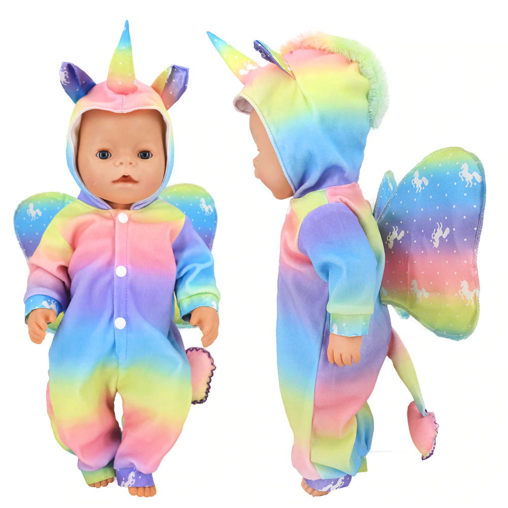 Déguisement Combinaison Licorne Bébé