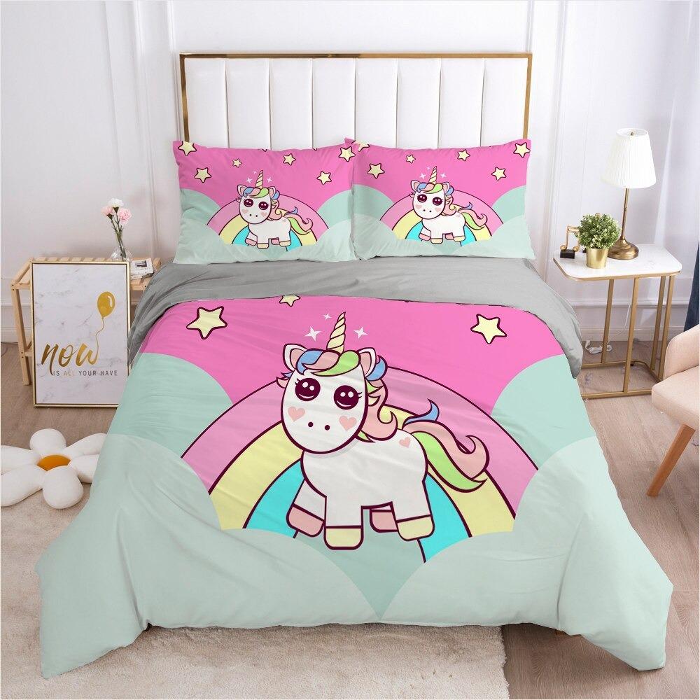 housse de couette licorne mini unicorn