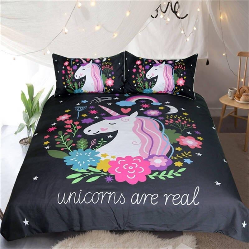 Housse de Couette Licorne Célébration