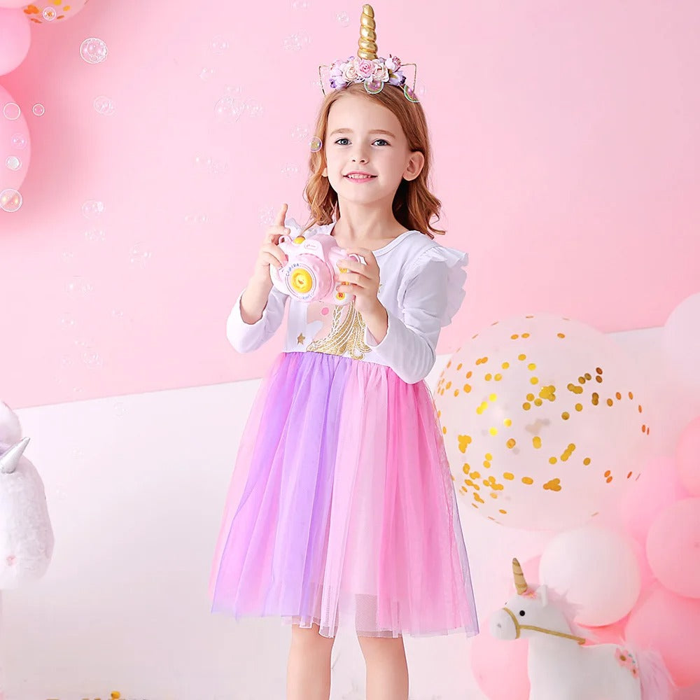 tutu couleur pastel licorne