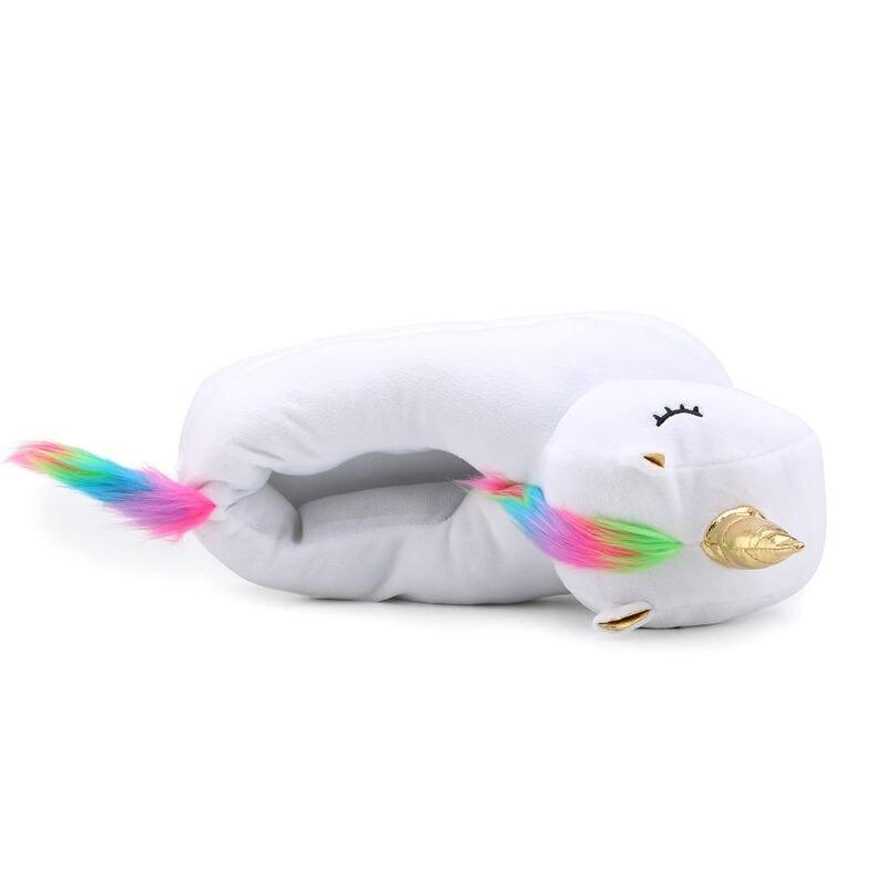 Chaussons confortables Licorne