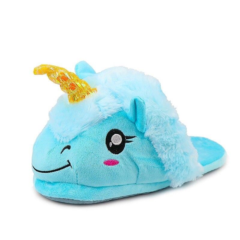 Chausson Licorne Homme Bleu