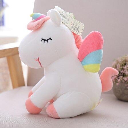 licorne en peluche géante