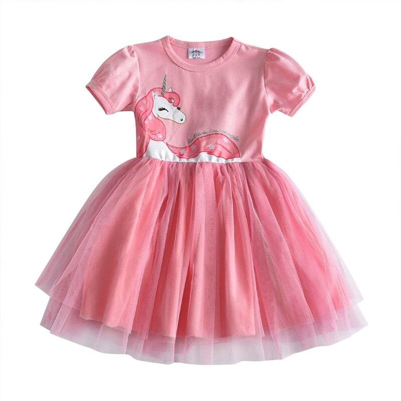 robe licorne kawaii rose foncé