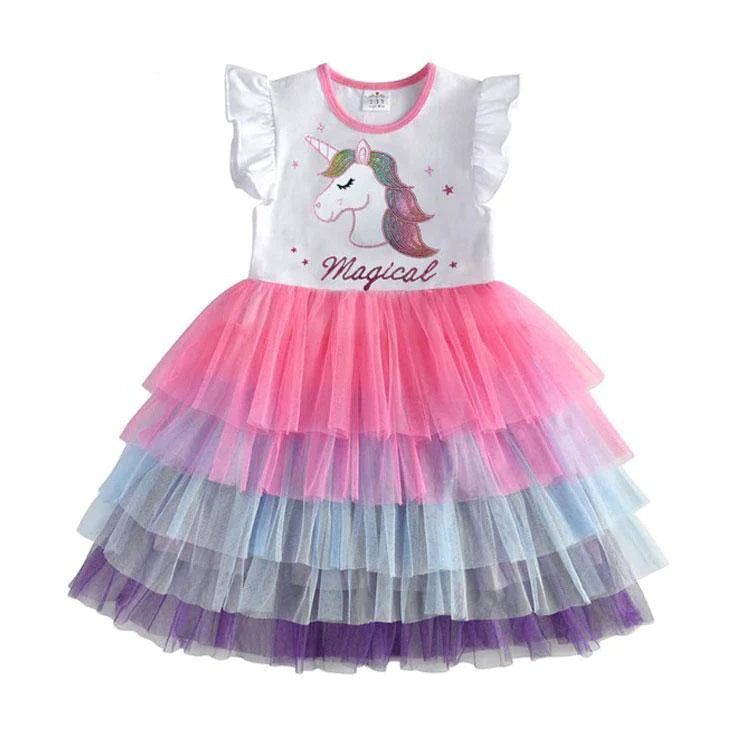 robe licorne emoji pour fille