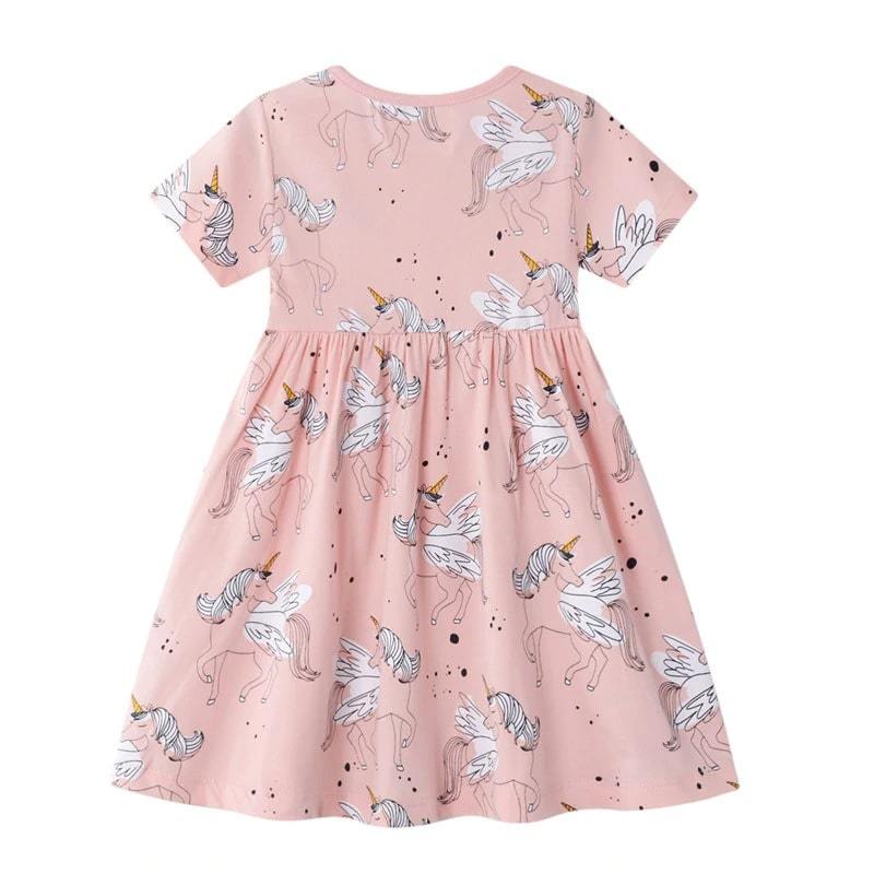 robe enfant motif licorne nuit comfortable