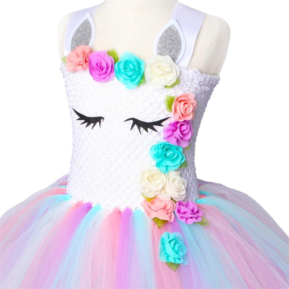 robe fantaisie licorne enfant