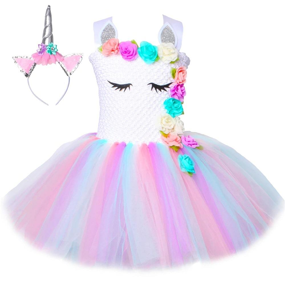 robe tutu licorne fille