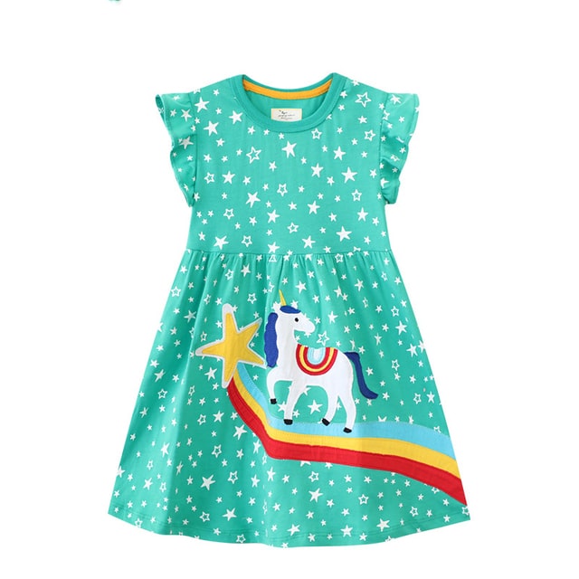 robe licorne style vintage unique