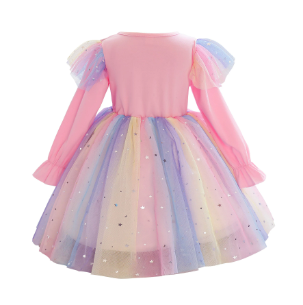 Tulle coloré multicolore