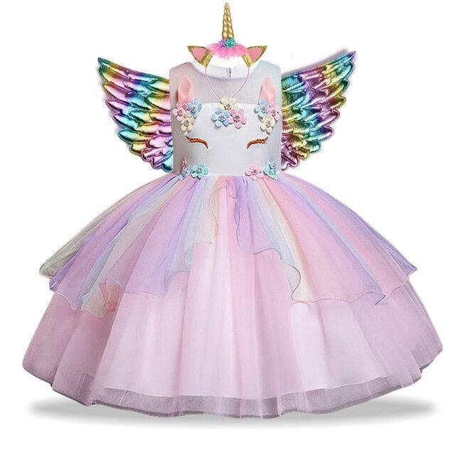 Robe licorne enfant joyeuse