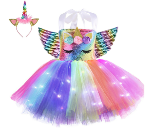 Robe Licorne scintillante