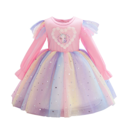 Détail broderie licorne