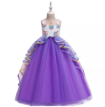 Robe Princesse Licorne Majestueuse