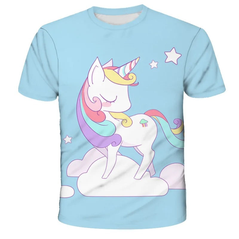 T-shirt licorne enfant unique