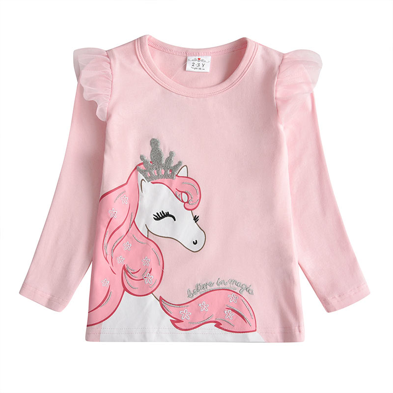 Design licorne original en rose