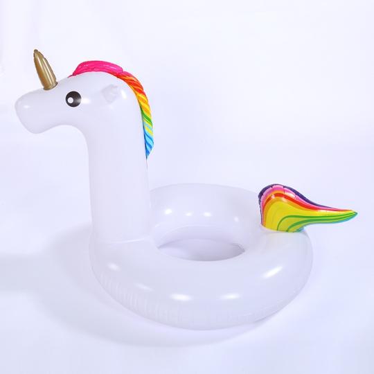 Gonflage rapide bouée licorne