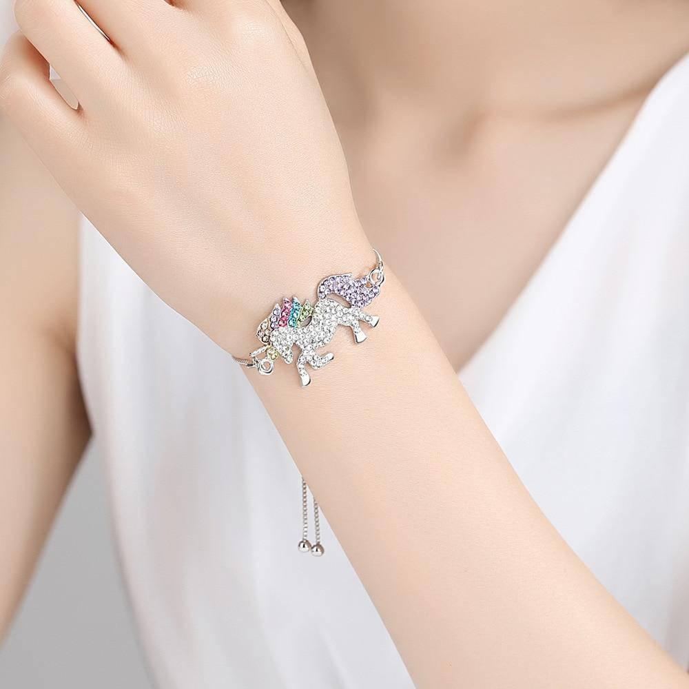 Bracelet raffiné licorne