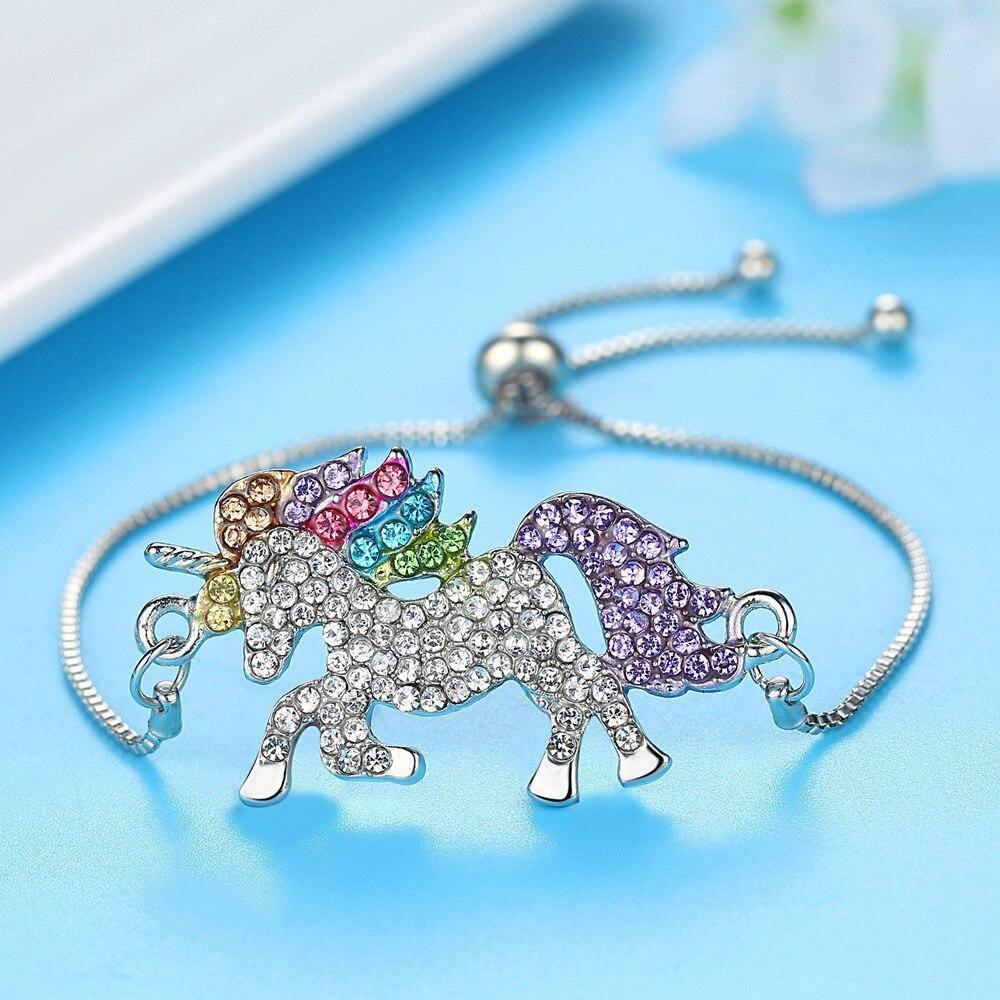 Bracelet pour amoureux licornes