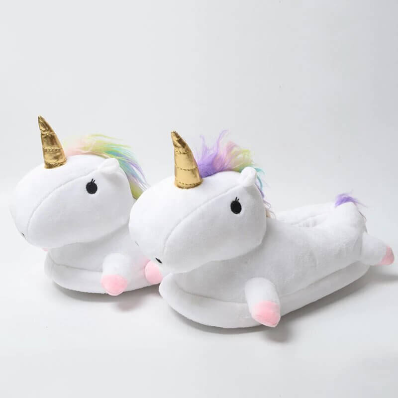 Chausson licorne détail crinière