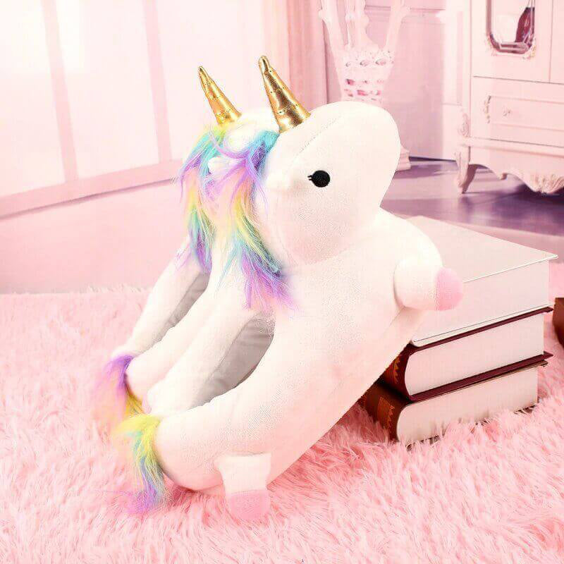 Chausson licorne vue de côté