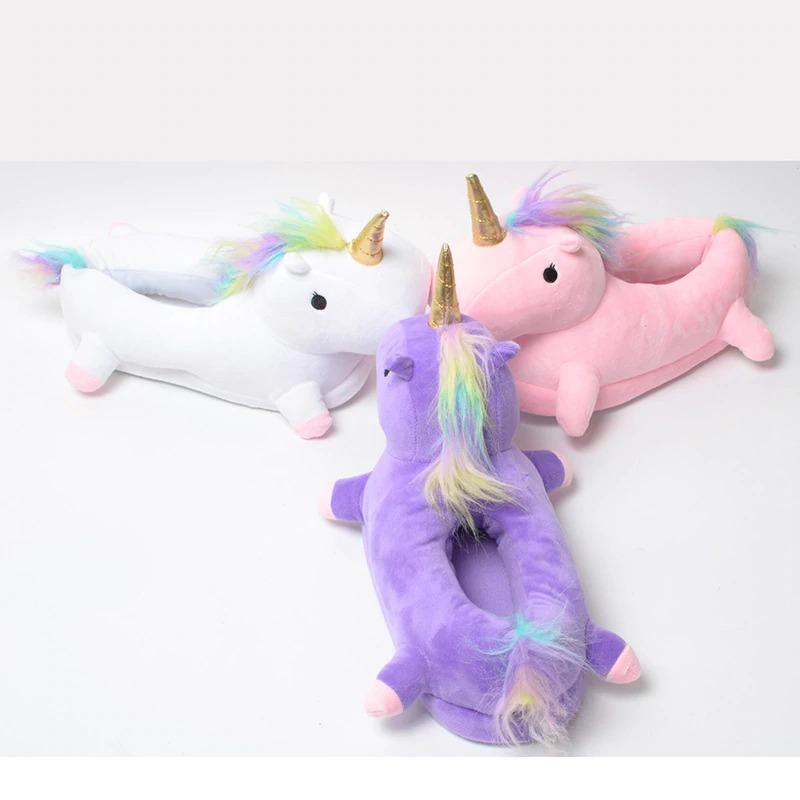 Chaussons design licorne