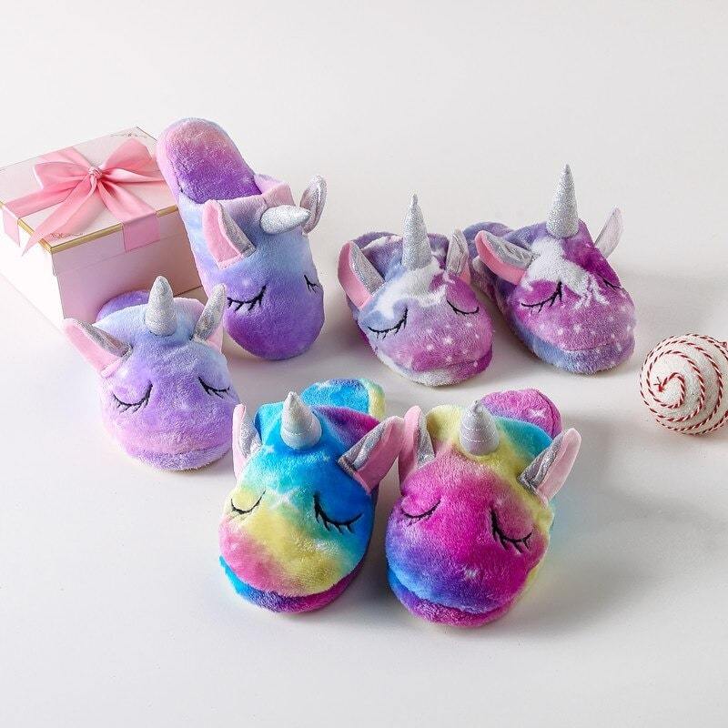 Chaussons dans un salon