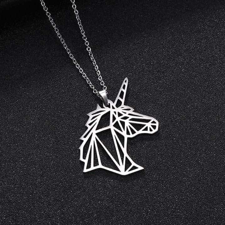 Collier licorne élégance