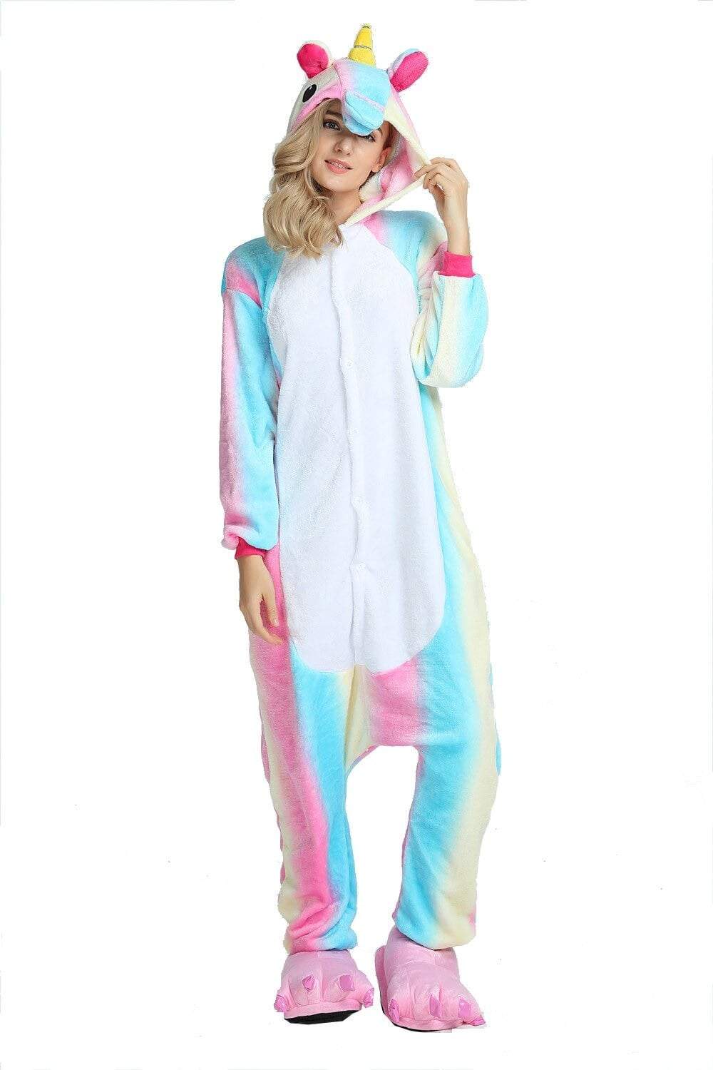 Capuche à corne licorne