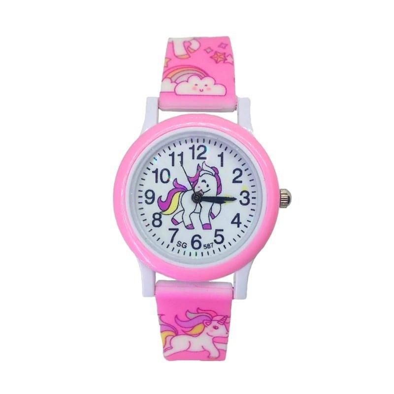 Cadran Montre Licorne Fille
