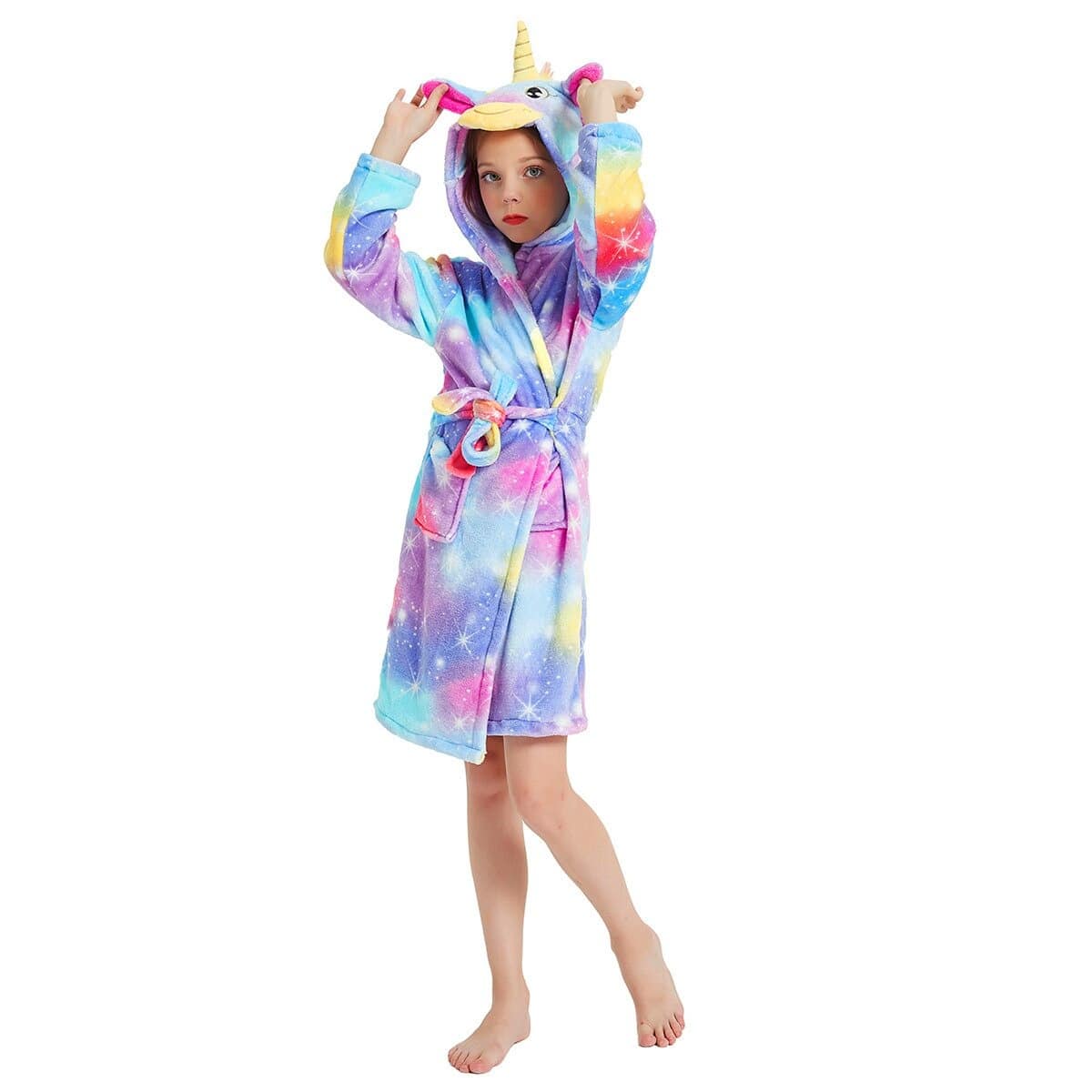 Peignoir licorne pour enfant