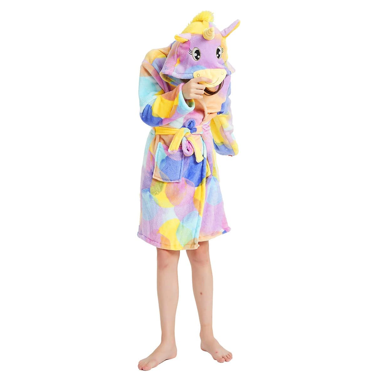 Peignoir pastel pour enfant