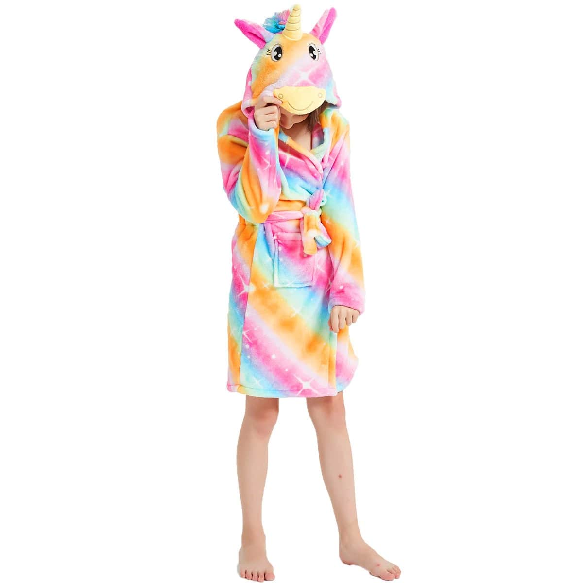Peignoir licorne mignon