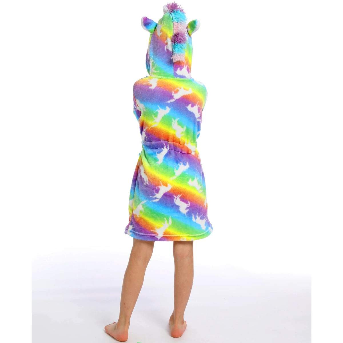 Peignoir enfant doux multicolore
