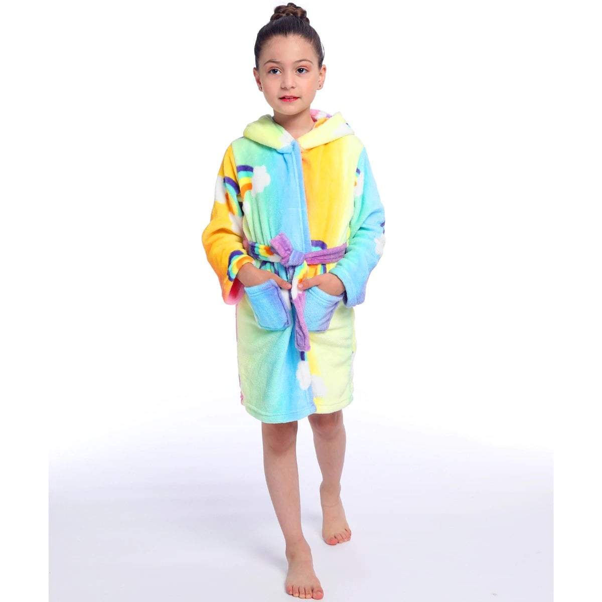 Peignoir en polyester doux