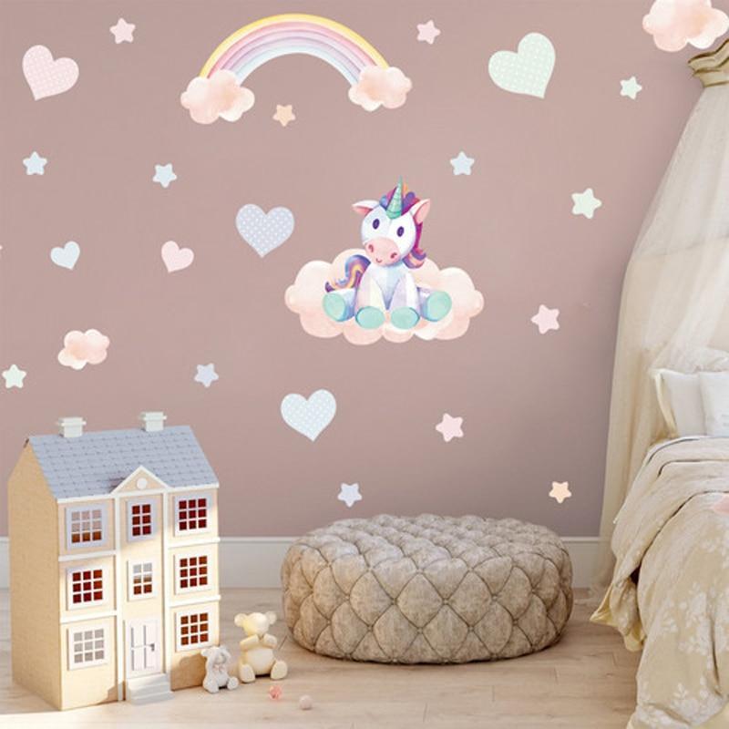 Autocollant licorne vibrant