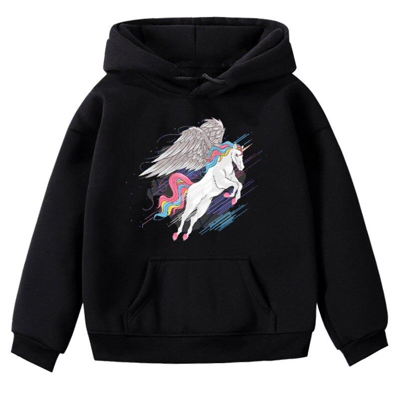 Pull licorne noir