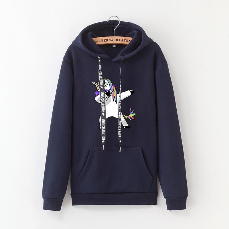Pull Licorne Bleu Marine