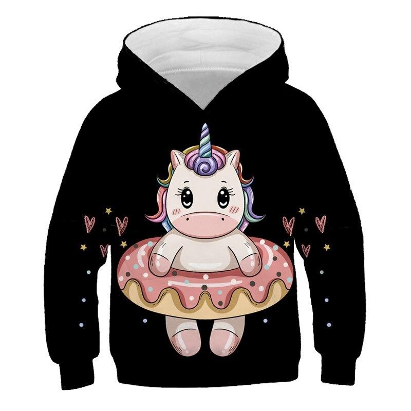 Pull licorne avec étoiles
