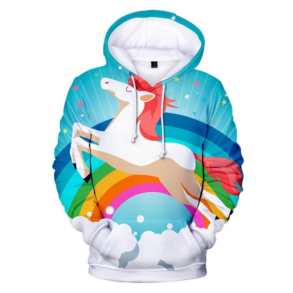 Motif licorne sur pull
