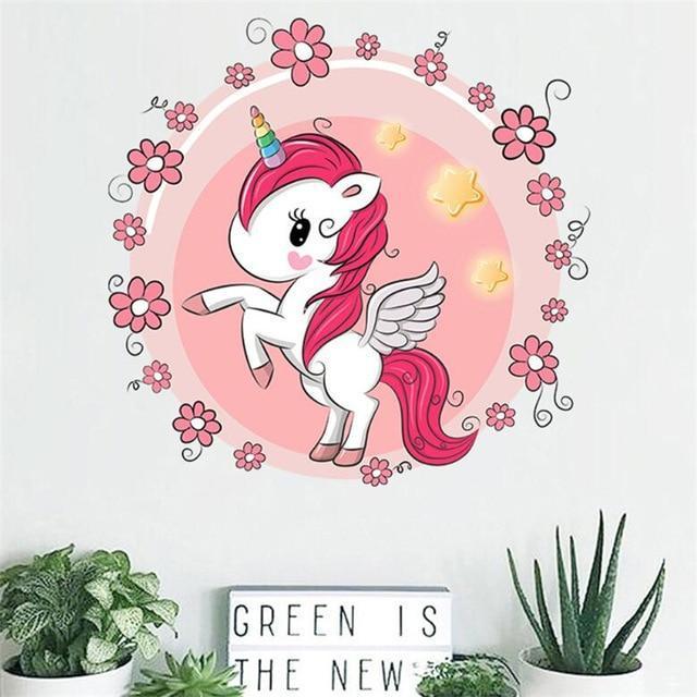 Sticker Licorne enchanté