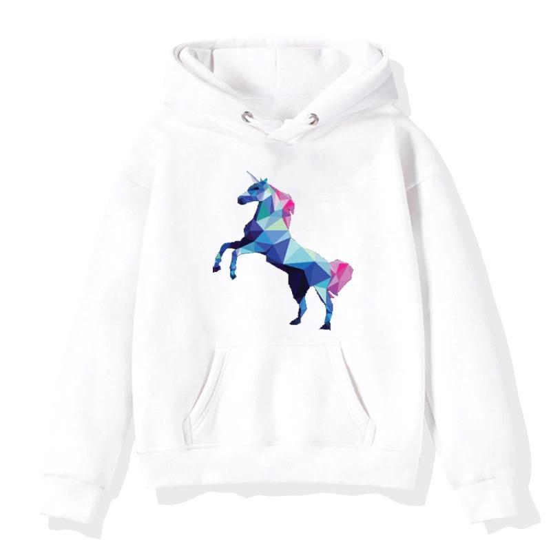 Pull licorne blanc élégant