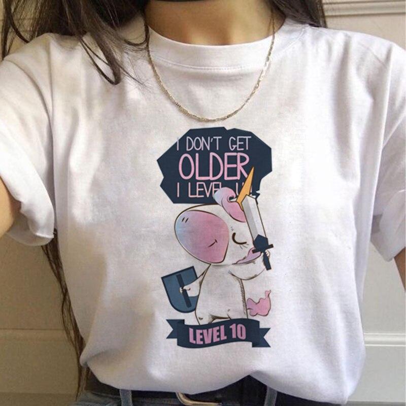 T-shirt licorne moderne