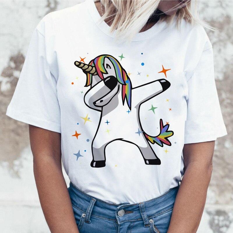 T-Shirt avec motif licorne