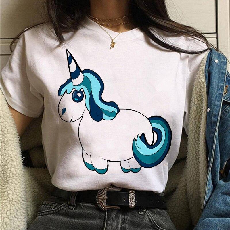 T-shirt licorne vue de face