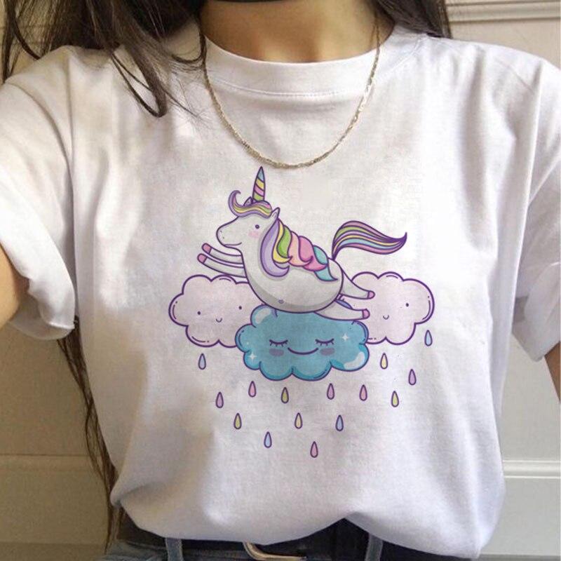 T-shirt licorne vue de face